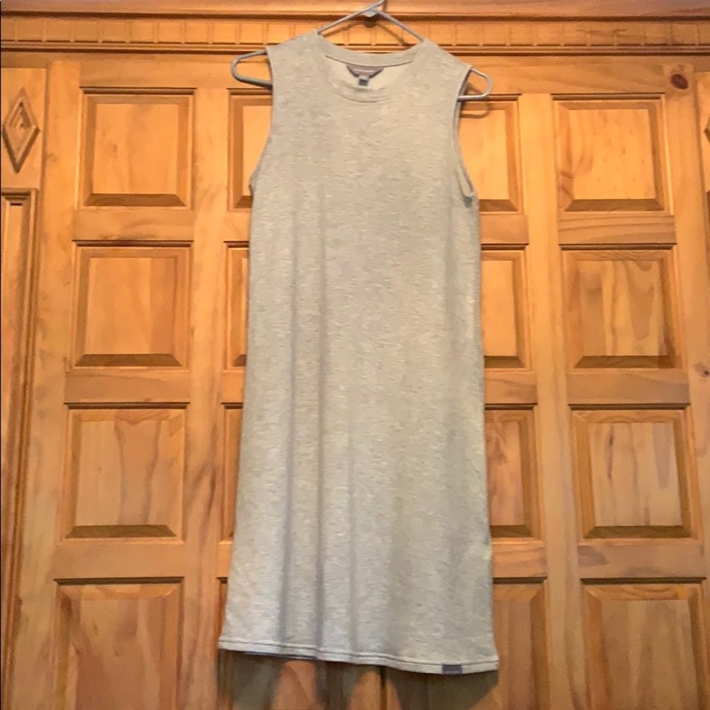 Sketchers gray sweatshirt material dress